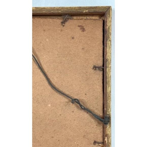 Antique Louis Apal Dutch Windmill Original Watercolor Gold Ornate Frame RARE - Picture 11 of 14